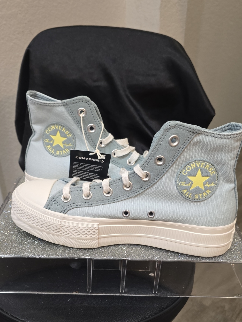 Converse Chuck Taylor All Star Lift Platform Hi Color Pop Sneakers- You Dew You - Picture 4 of 9